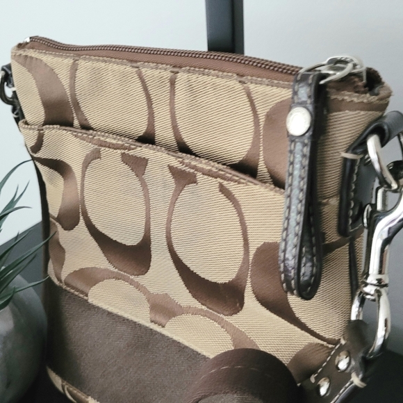 Coach Tan/Brown Crossbody Bag - Picture 4 of 8